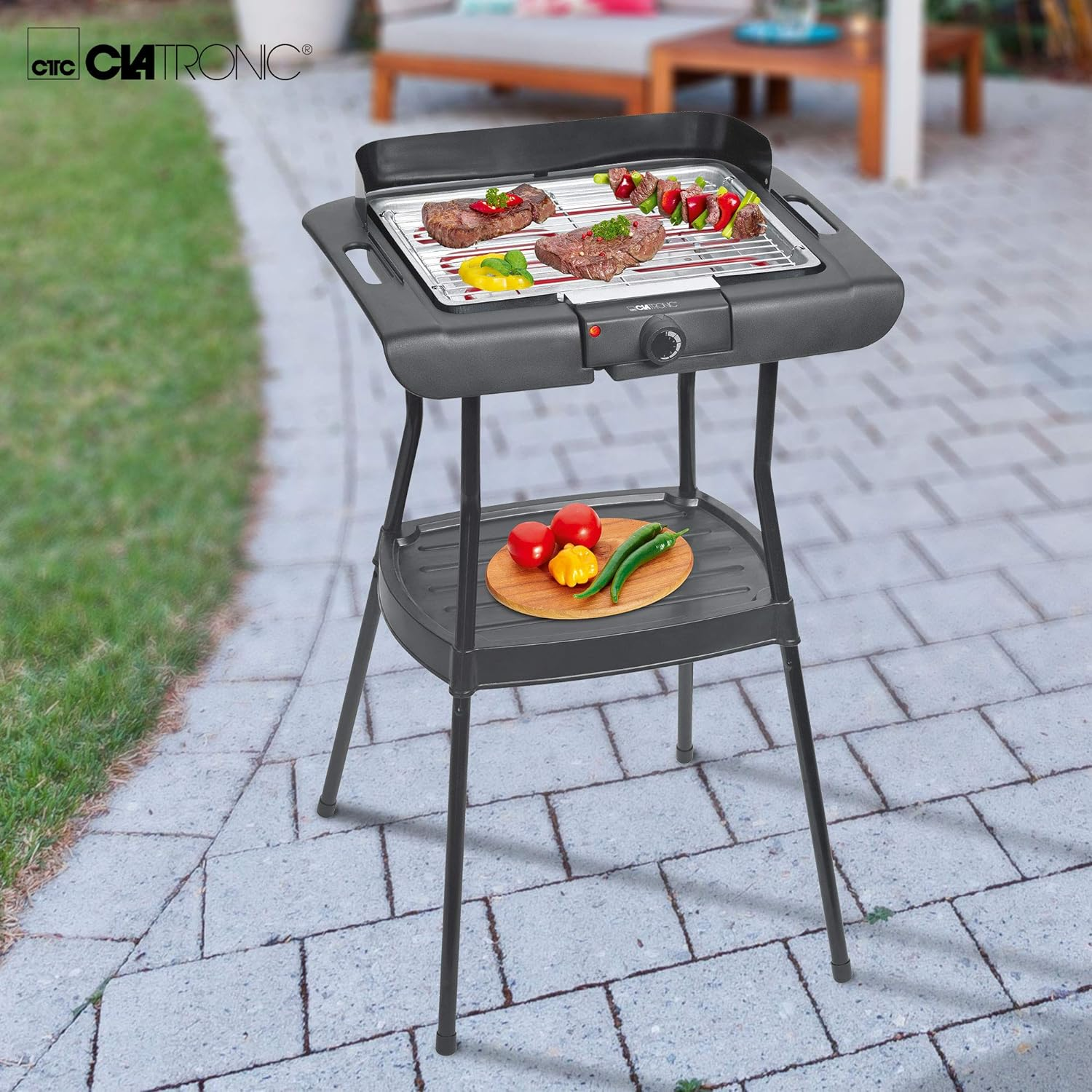 Clatronic BQS 3508 Barbecue Standing Grill